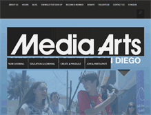 Tablet Screenshot of mediaartscenter.org